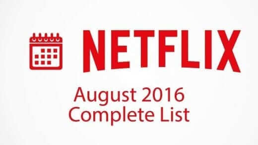 netflix complete listings august 2016