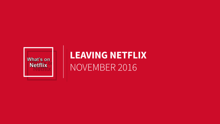 shows leaving netflix november 2020