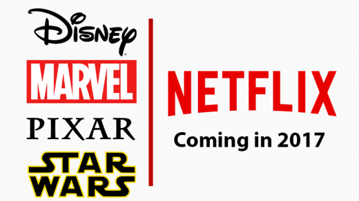 netflix disney marvel pixar star wars 2017