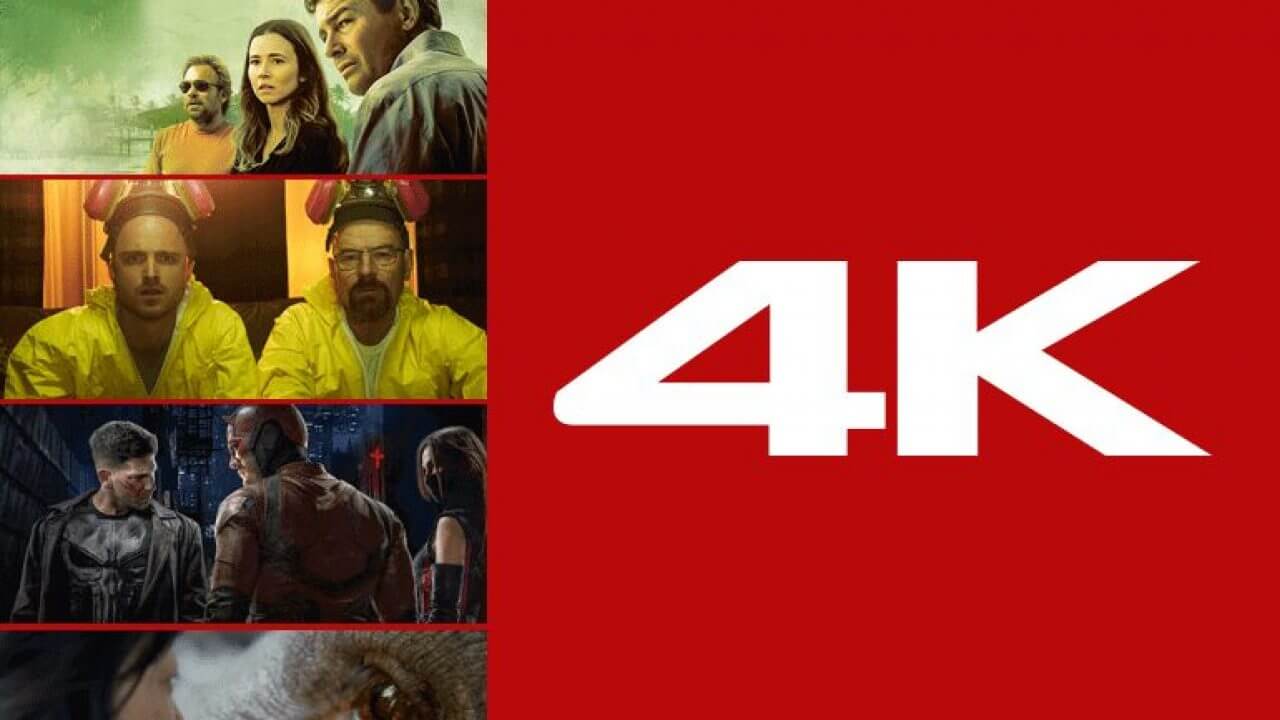 4k series on netflix