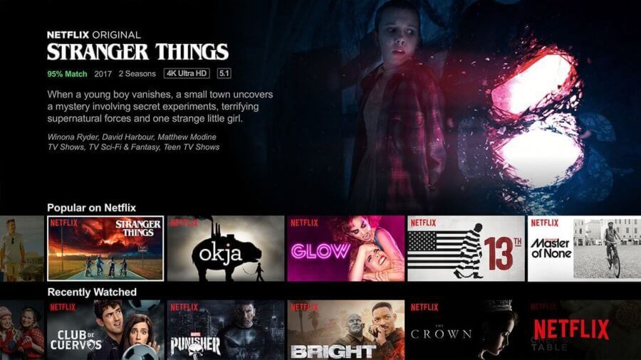 Over 1000 Netflix Originals