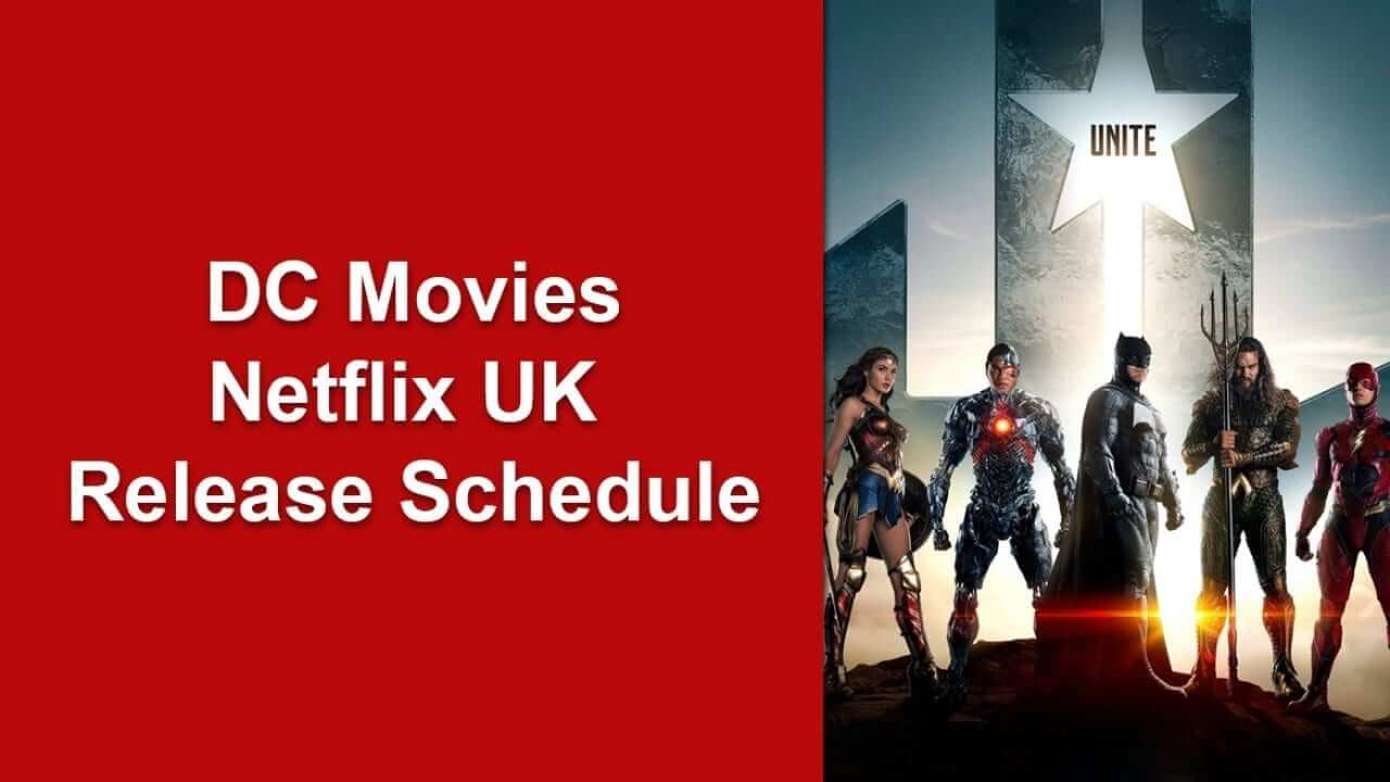 order to watch dc shows on netflix