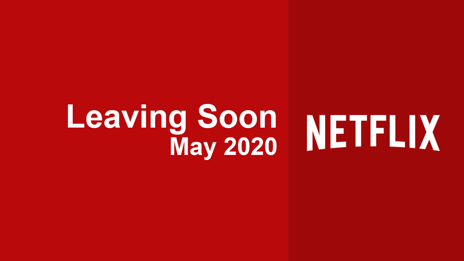 shows coming to netflix may 2020