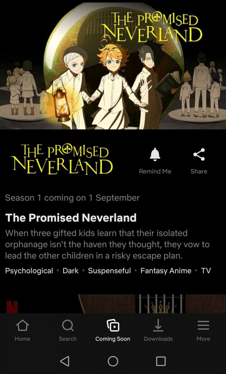 the promised neverland netflix india