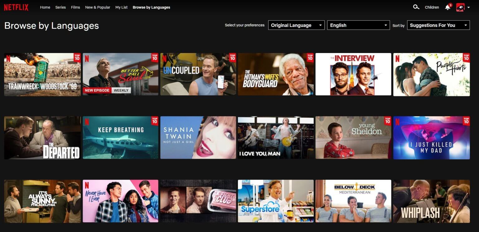 How to Browse EnglishLanguage Movies and Shows on Netflix What's on