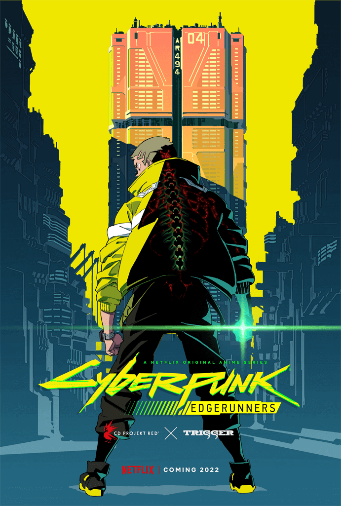 cyberpunk edgerunner netflix anime poster