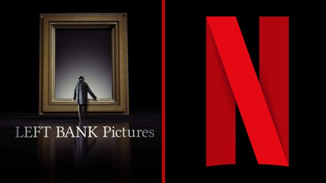 Left Bank Pictures Netflix Logos