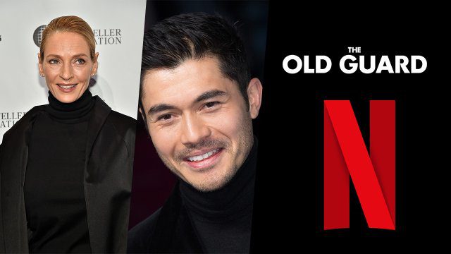 Uma Therman Henry Golding Cast In The Old Guard