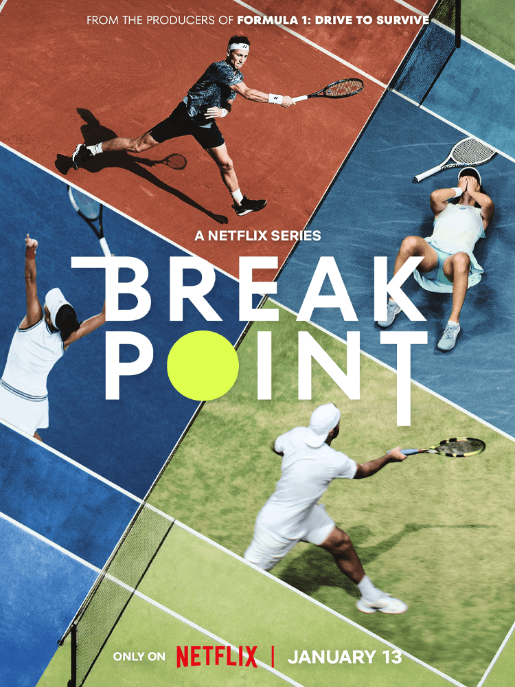 Tennis Docuseries 'Break Point' Part 1 Coming to Netflix in January