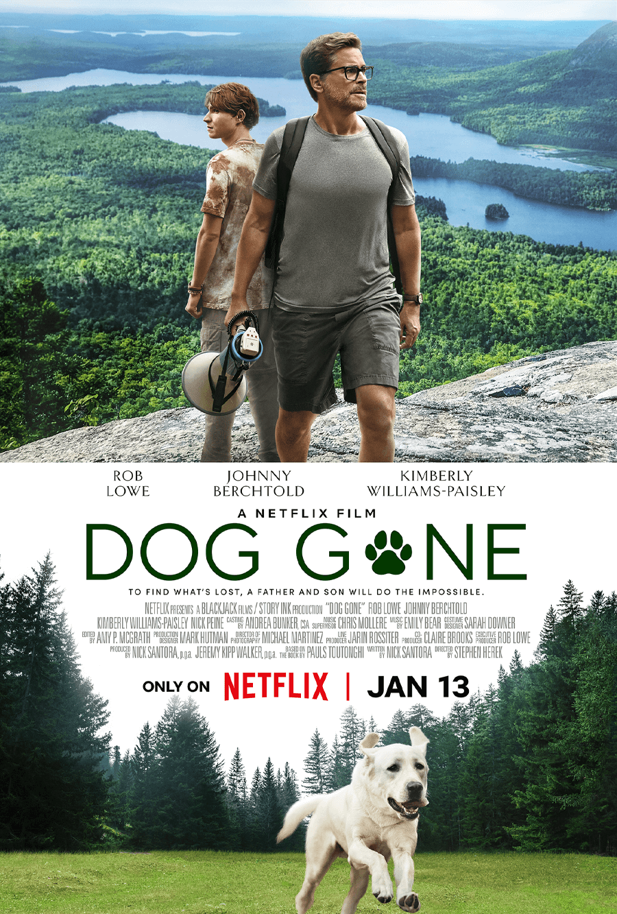 Le film Netflix « Dog Gone » de Rob Lowe sortira en janvier 2023 En cause