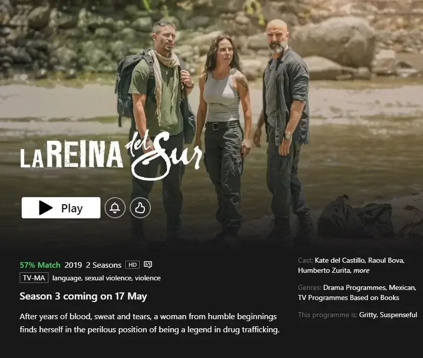 Telemundo & Netflix Renews 'La Reina Del Sur' for Season 3