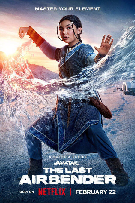 Avatar The Last Airbender Netflix Katara Season 1 Poster