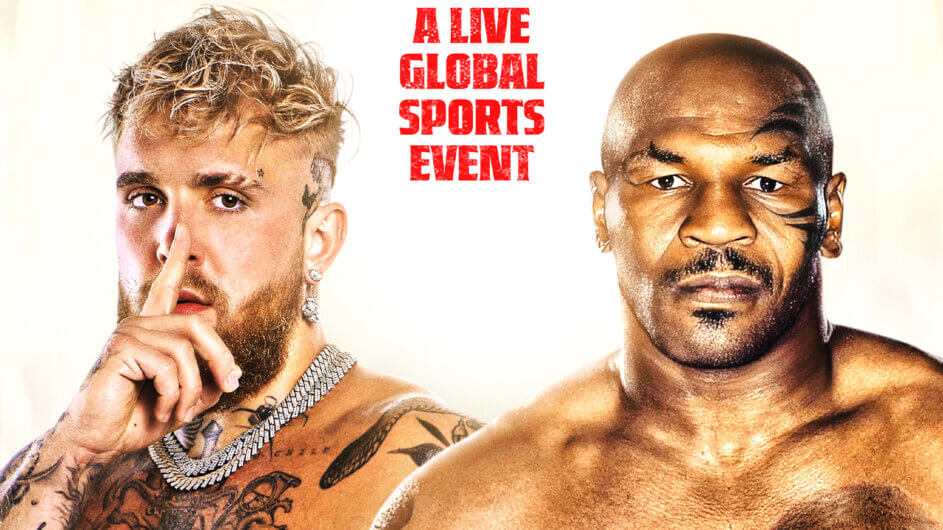 Jake Paul vs Mike Tyson Live and Exclusive on Netflix in July 2024