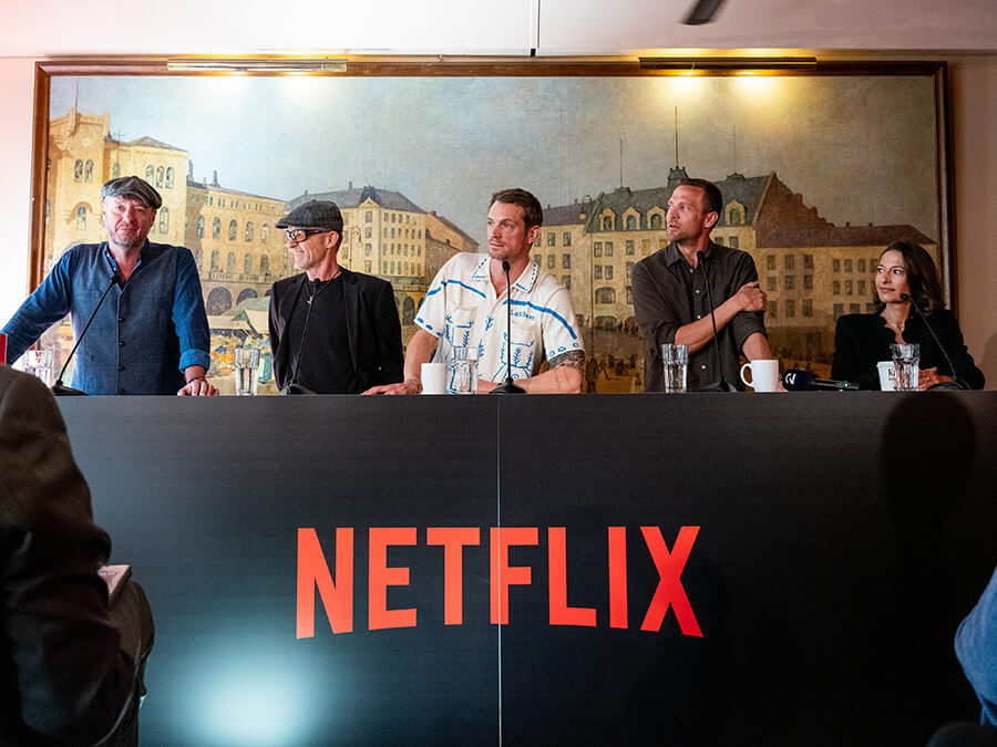 Conferencia de prensa de 'Harry Hole' de Netflix en Oslo, Noruega