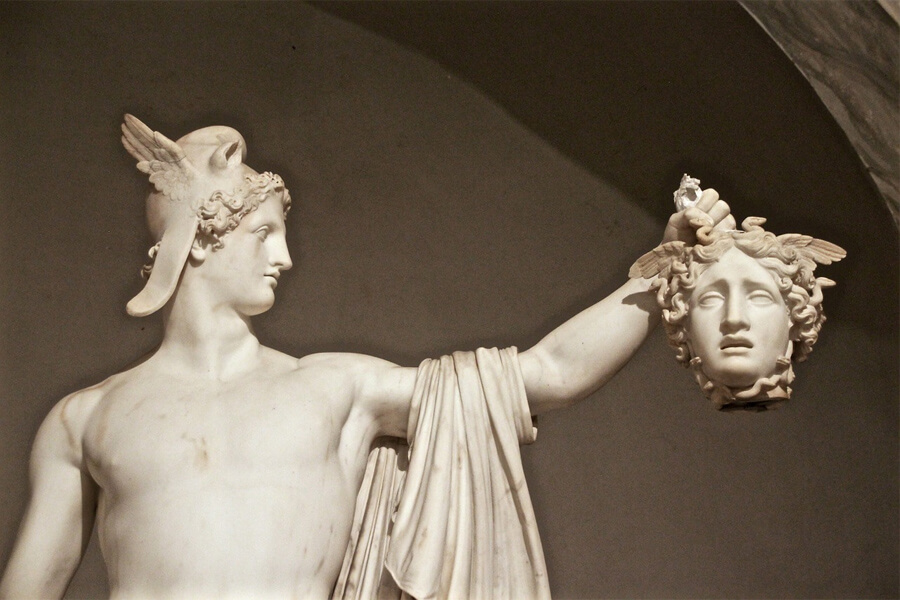 Blood Of Zeus Creators Workin On Medusa Statue