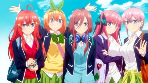 ‘The Quintessential Quintuplets’ Anime Movie and Series Coming to Netflix in May 2024