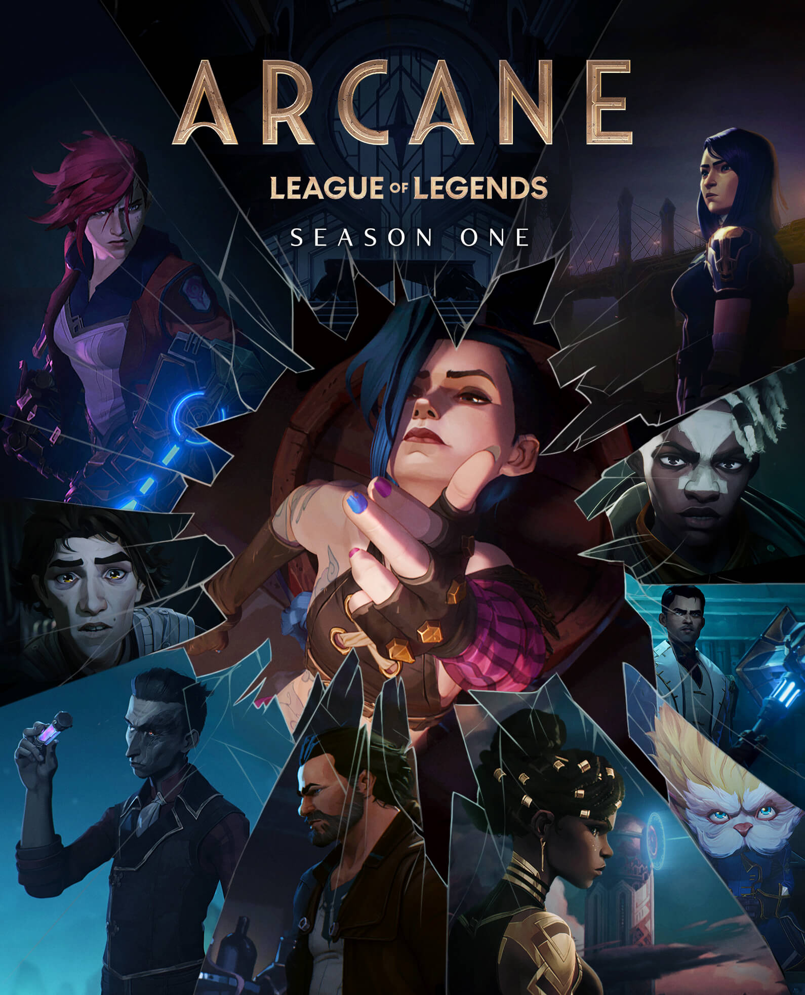 Arcane Season 1 Physical Release Poster