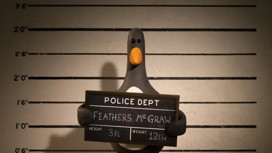 Feathers Mcgraw regresa para la nueva película de Netflix de Wallace y Gromit