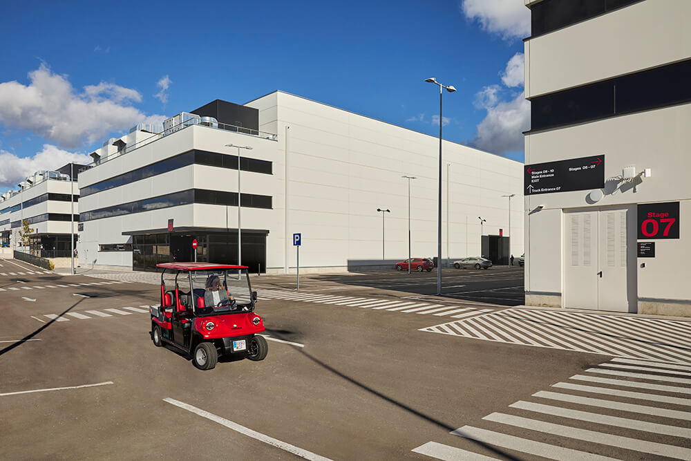 Sound Stage In Netflix Tres Cantos Complex