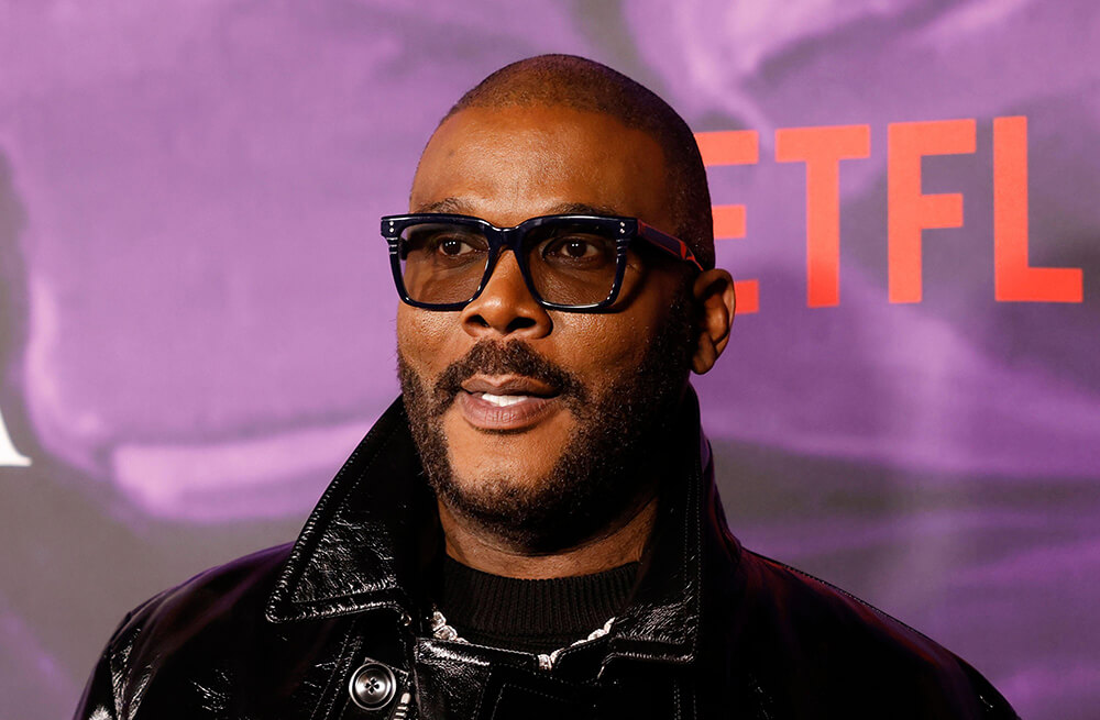 New York, United States. 15th Feb, 2024. Tyler Perry Arrives On The Red Carpet At The Netflix Mea Culpa New York Premiere At The Paris Theater On Thursday, February 15, 2024 In New York City. Photo By John Angelillo/upi Credit: Upi/alamy Live News