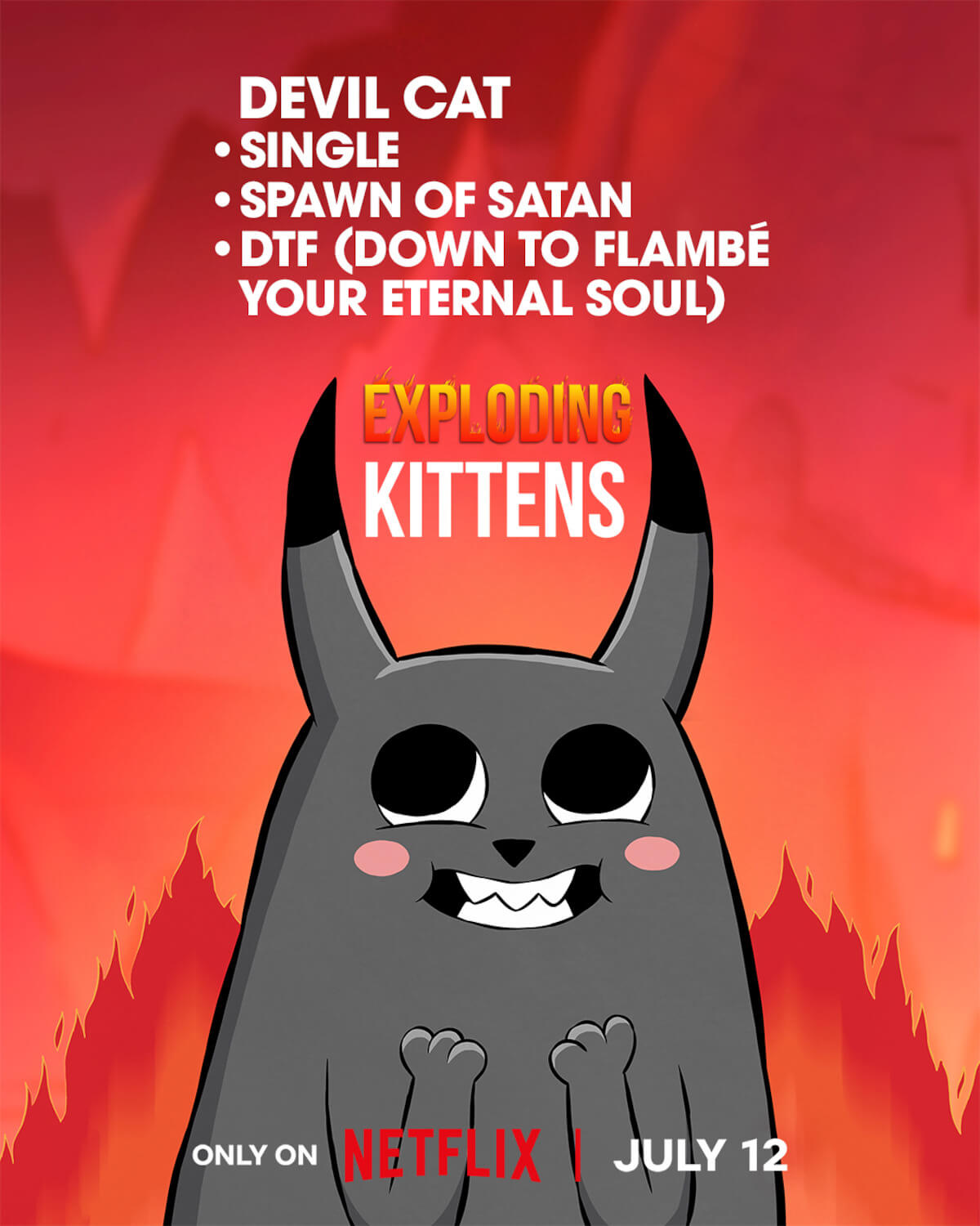 Devil Cat Poster Interview With Exploding Kittens Composers Shirley Song And Jina An
