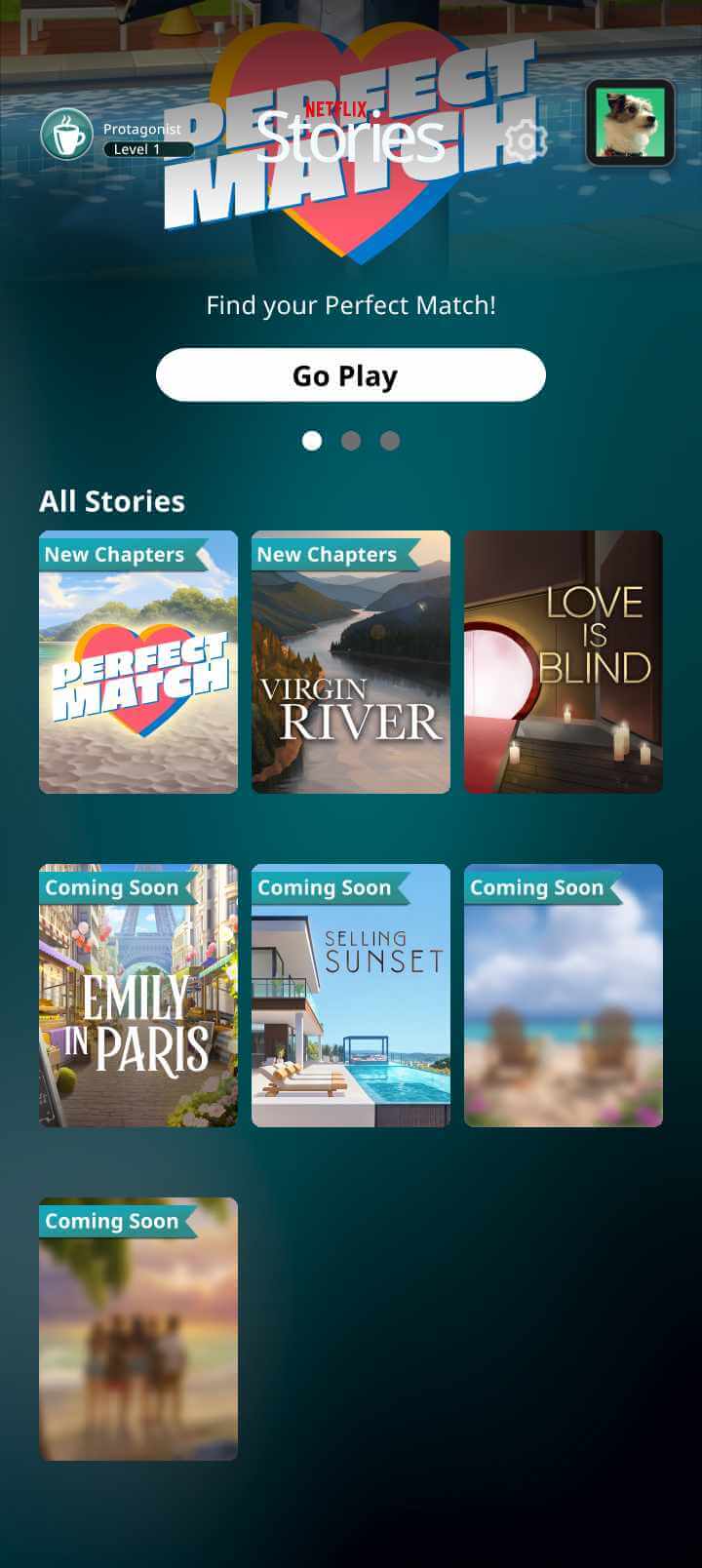 Netflix Stories App