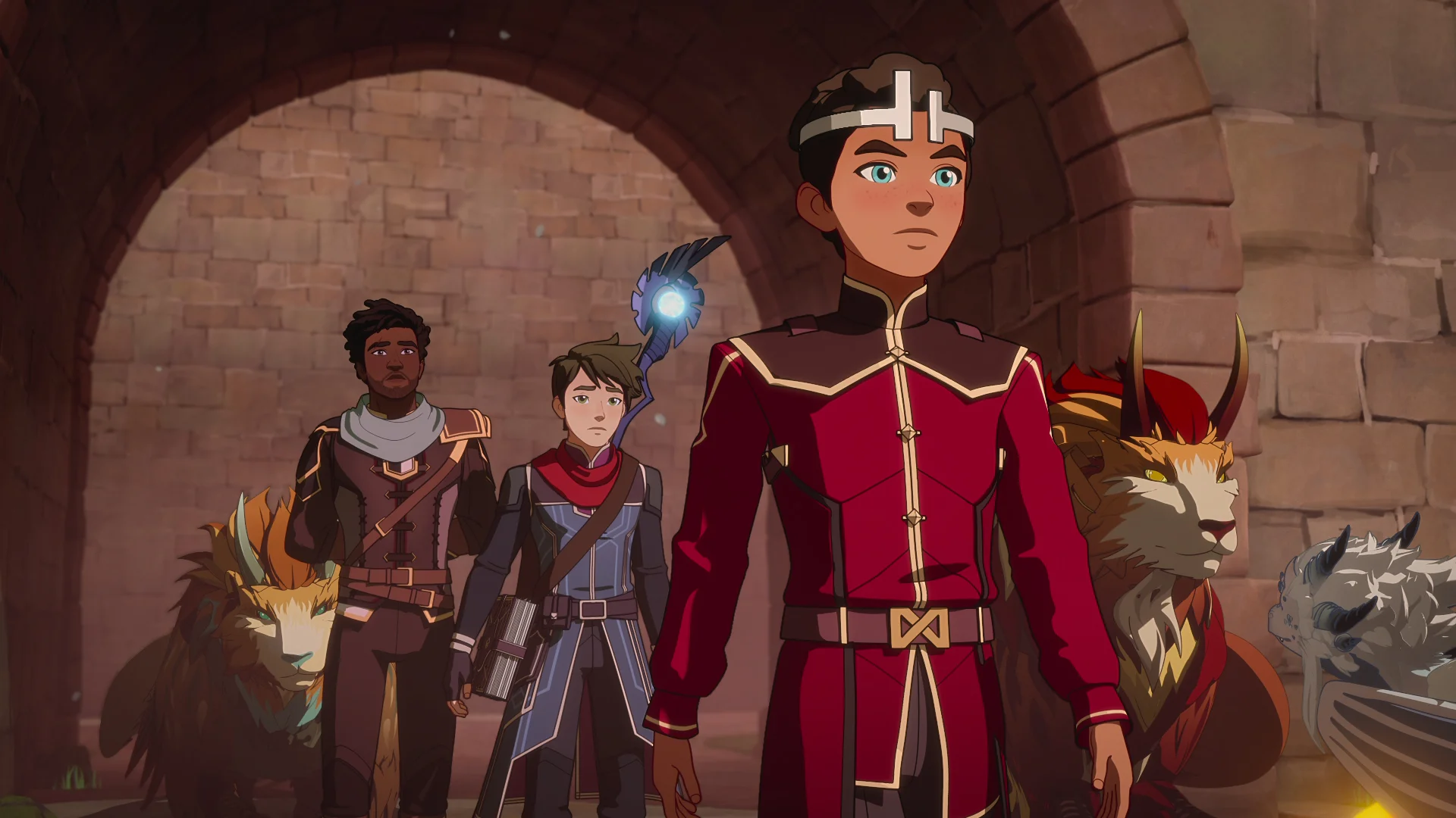 The Dragon Prince Season 7. Cr. Courtesy Of Netflix © 2024