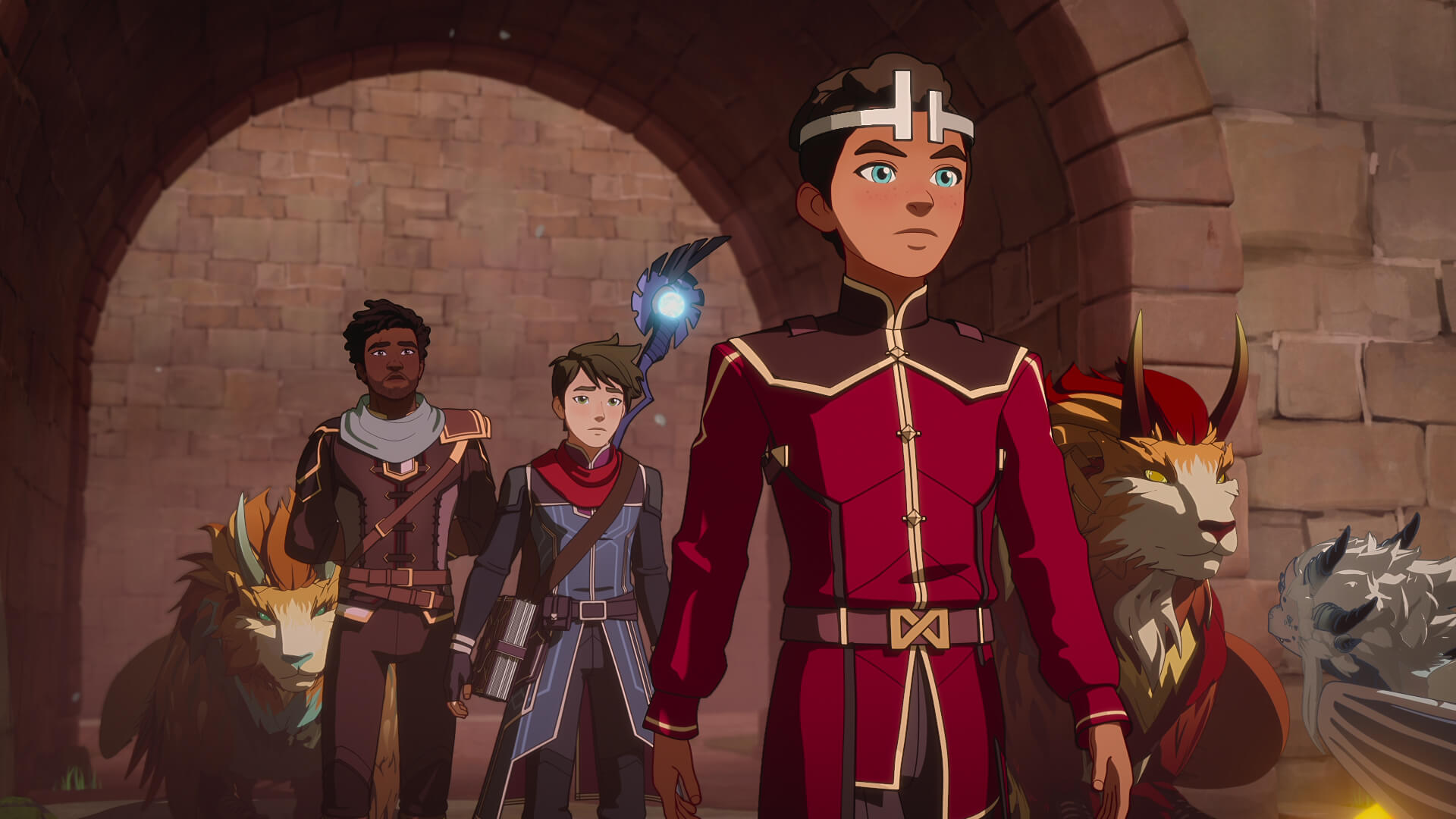 The Dragon Prince Season 7. Cr. Courtesy Of Netflix © 2024