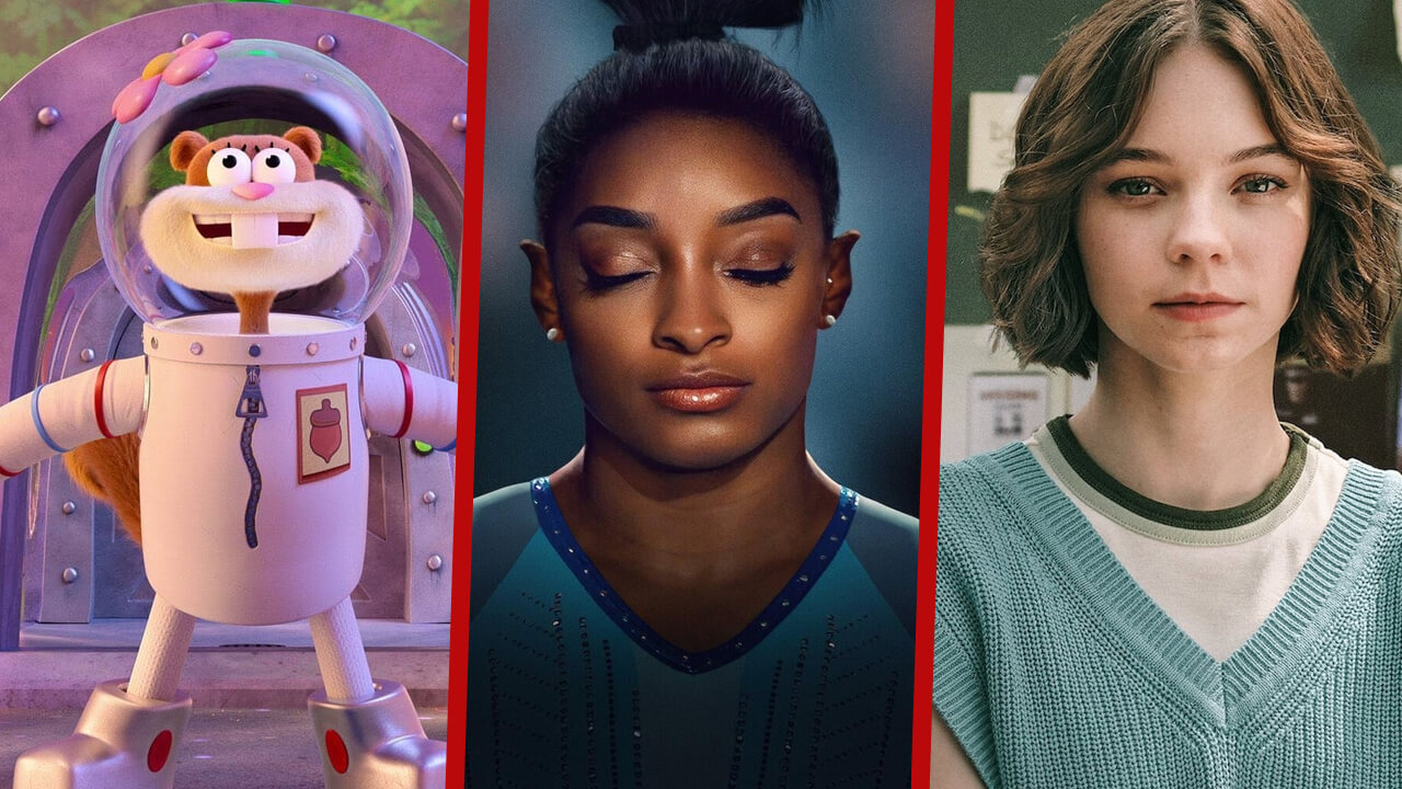 Netflix Top 10 Report - Saving Bikini Bottom - Simone Biles - A Good Girls Guide To Murder