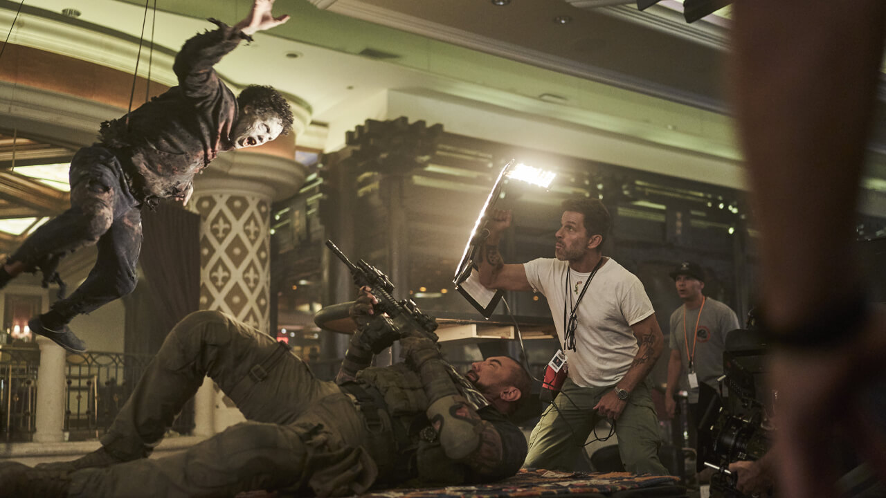 Zack Snyder Behind The Scenes Army Of The Dead