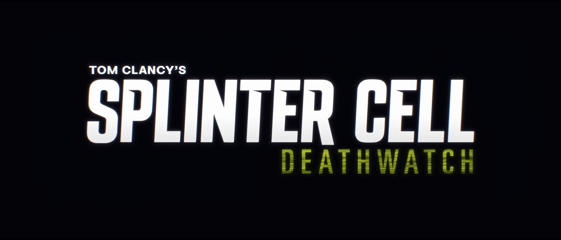 Splinter Cell Deathwatch Official Announcement Geeked Week ' Netflix Screenshot