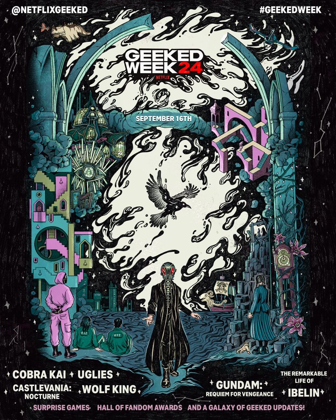 Geeked Week Day 1 Poster