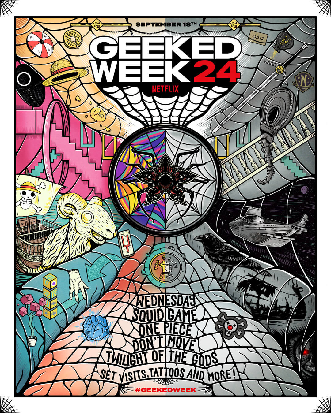 Geeked Week Day Poster