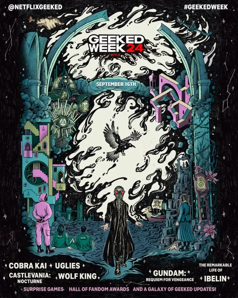 Affiche de la semaine Geeked, jour 1