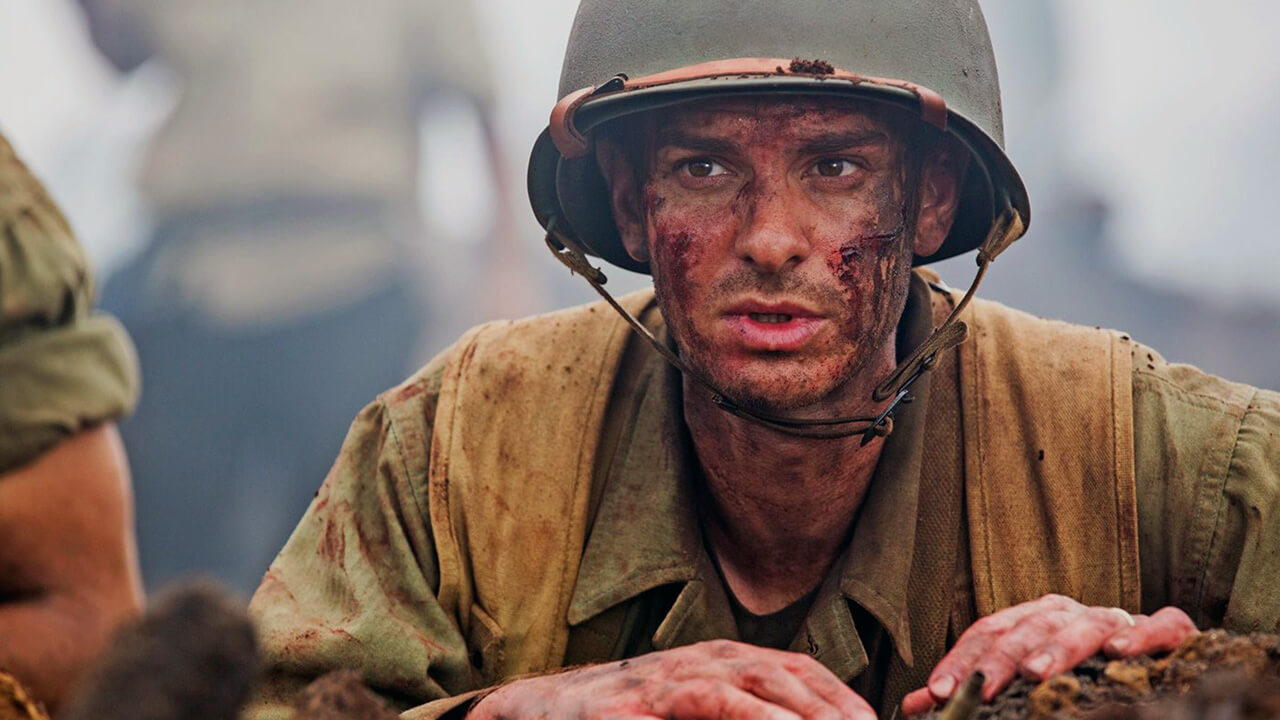 Hacksaw Ridge starring Andrew Garfield