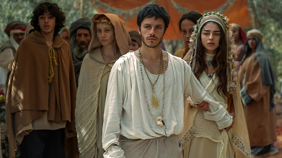 Ido Tako As Jospeh Mary Netflix Biblical Epic Film Preview