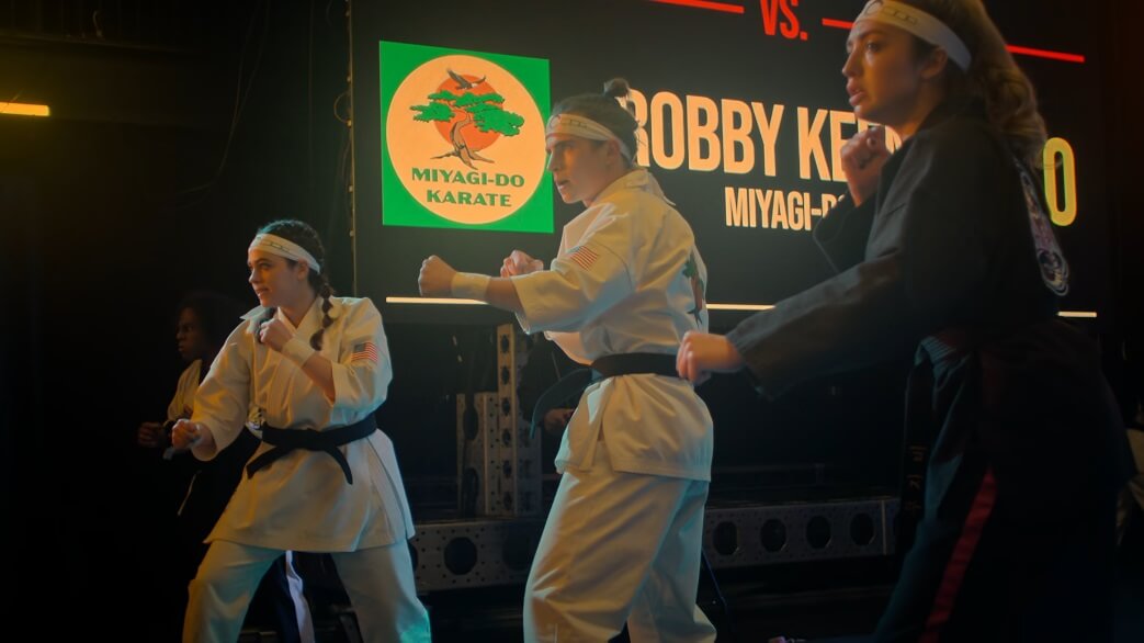 Cobra Kai Season Part Sam Robbie Tory