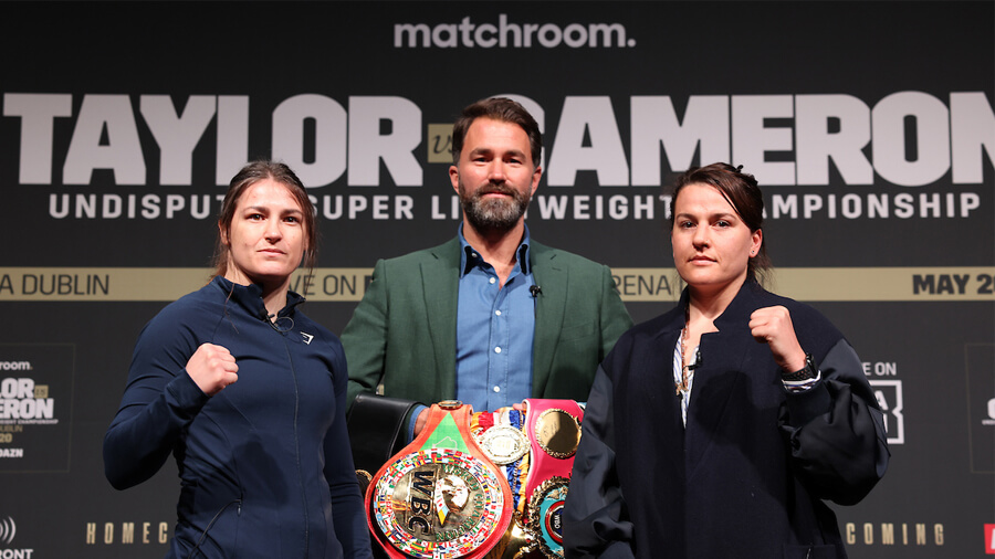 Katie Taylor Eddie Hearn Boxing