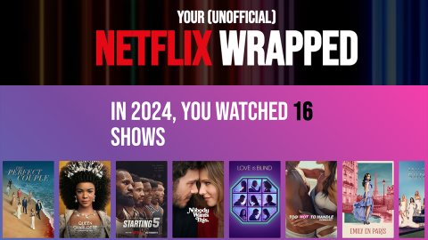 Netflix Wrapped Is Back for 2024 - See How Much Netflix You Watched This Year Article Teaser Photo