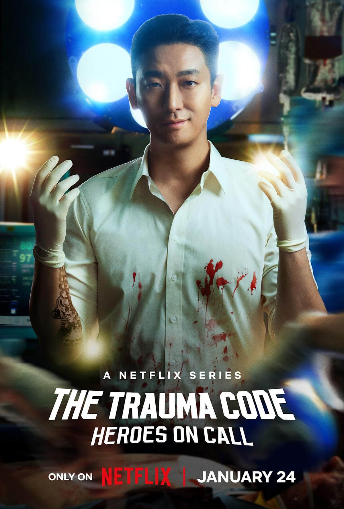 Poster Trauma Code Heroes On Call Netflix K Drama January Release