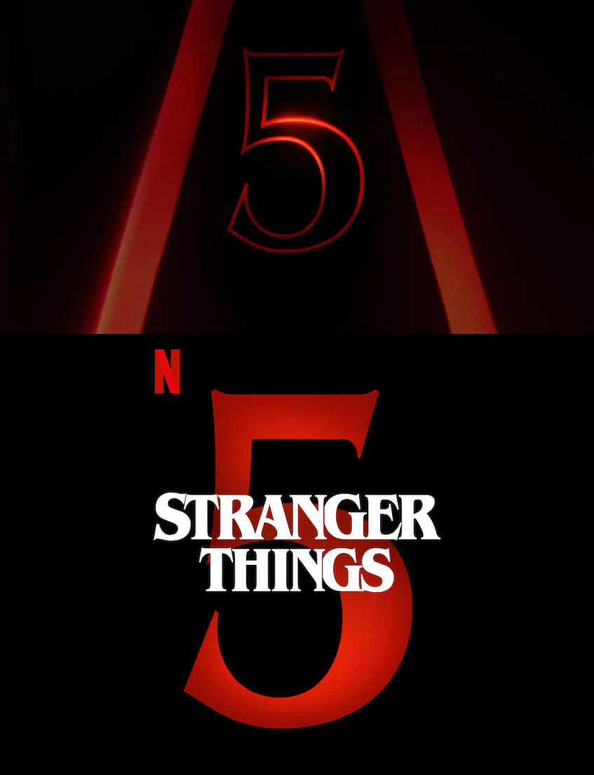 Stranger Things Season New Logos