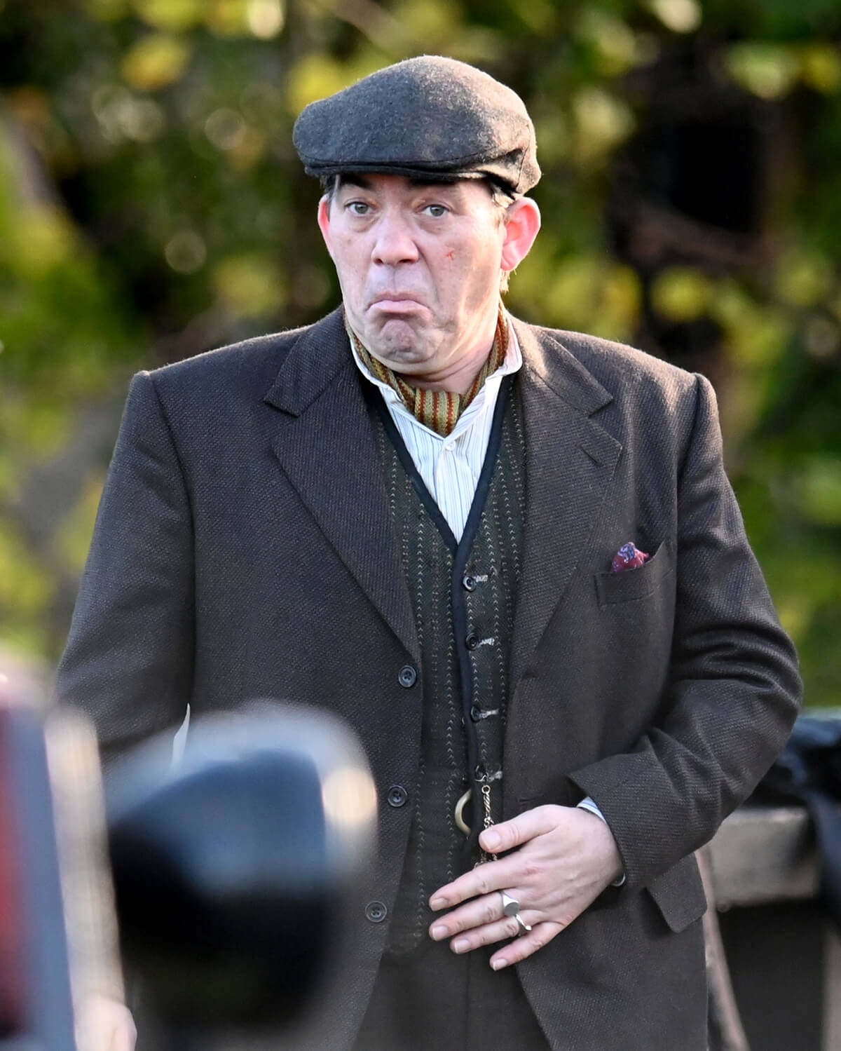 Peaky Blinders Filming. Pontcysyllte Aqueduct, Langollen, Wales. December , .