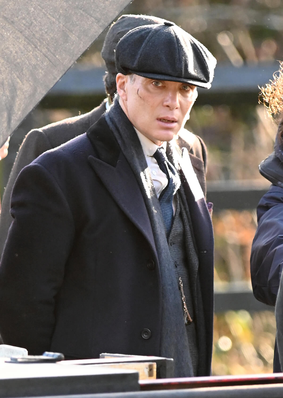 Peaky Blinders Filming. Pontcysyllte Aqueduct, Langollen, Wales. December , .