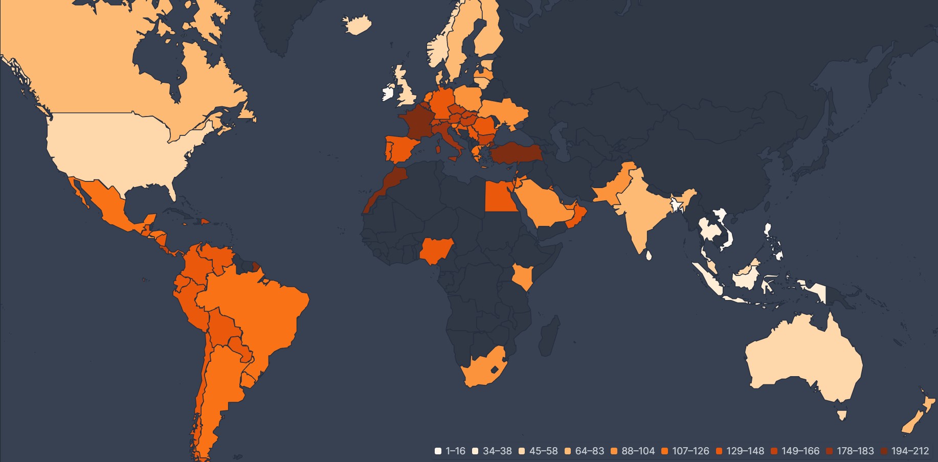 Popularity Heatmap The Cage Netflix