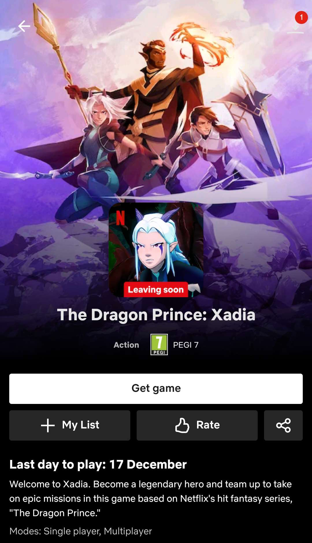 Removal Notice In Dragon Prince Xadia