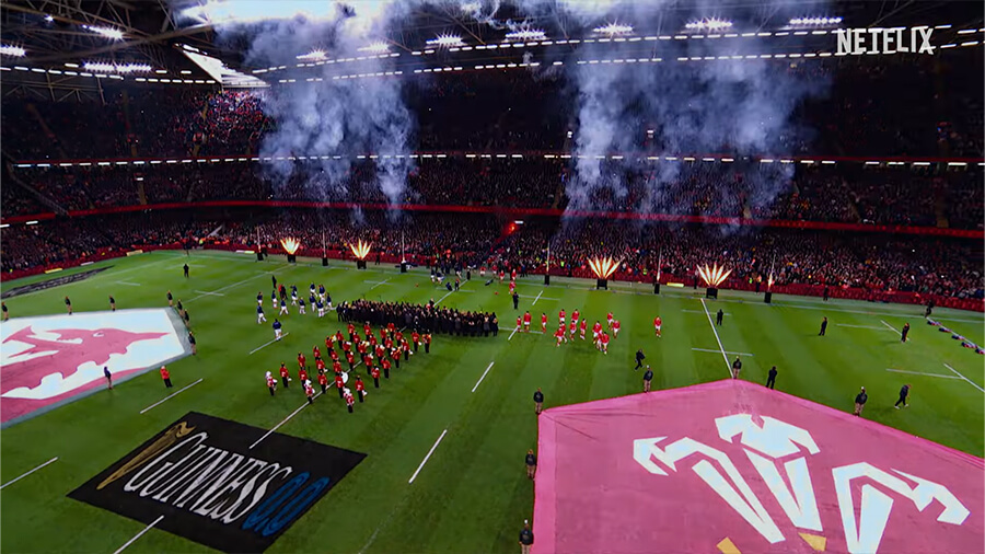 Six Nations Full Contact Wales Millenium Stadium Season Netflix