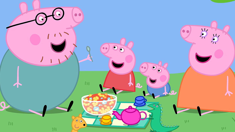 Peppa Pig Most Popular Kids Series Uk