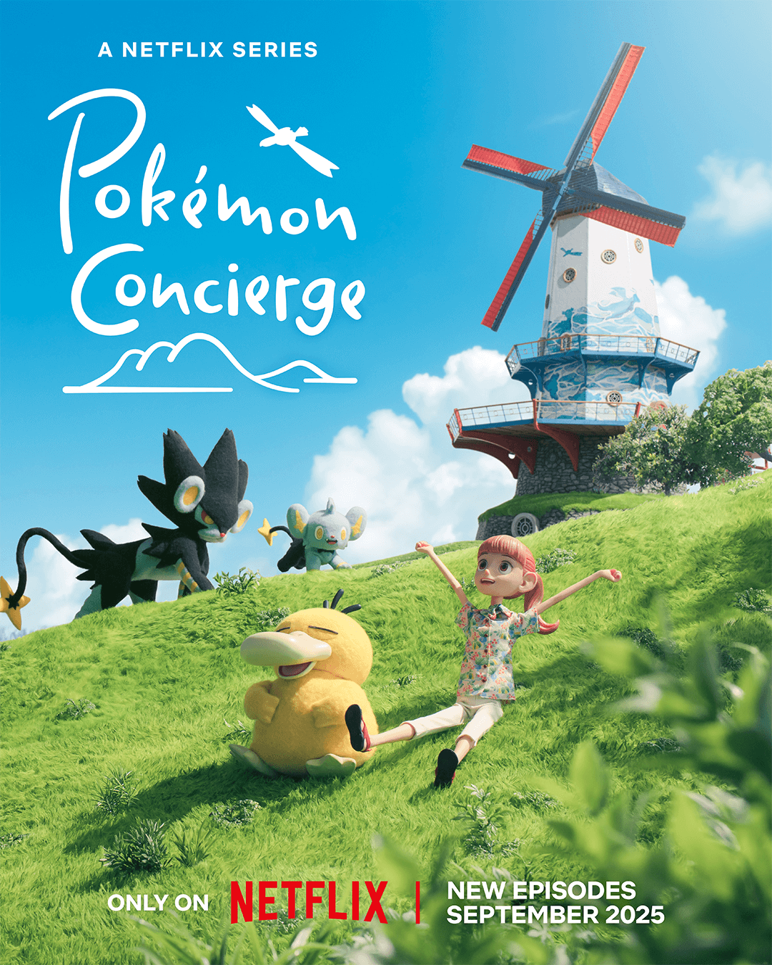 Poster Pokemon Concierge Season Netflix September