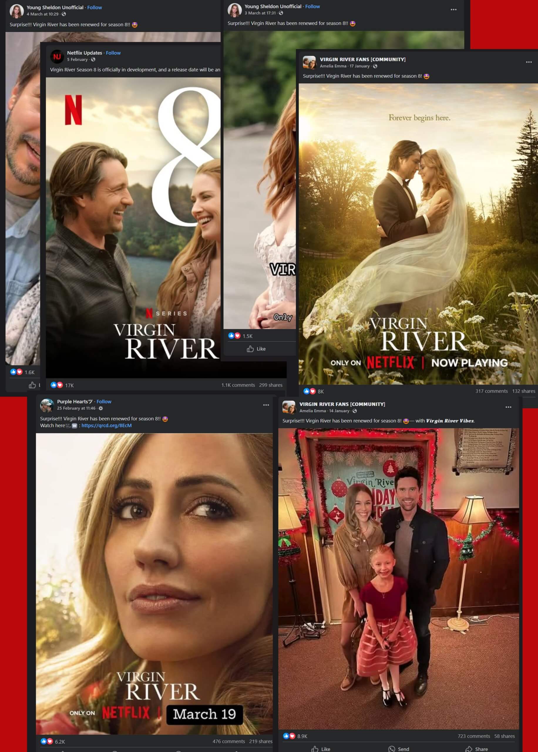 Fake Virgin River Season Eight Renewals Facebook