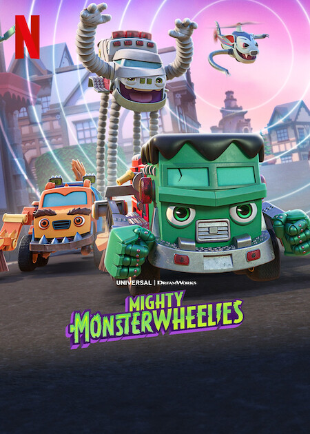 Mighty Monsterwheelies  Poster